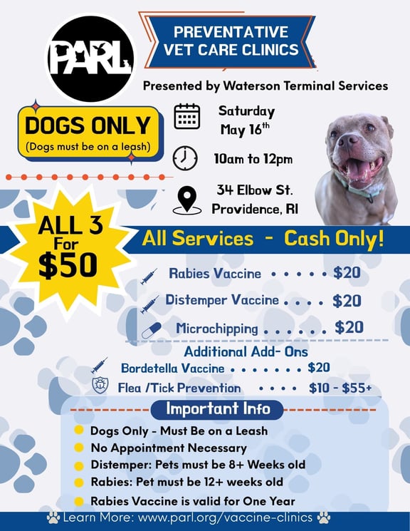 2026 Vaccine clinic flyers